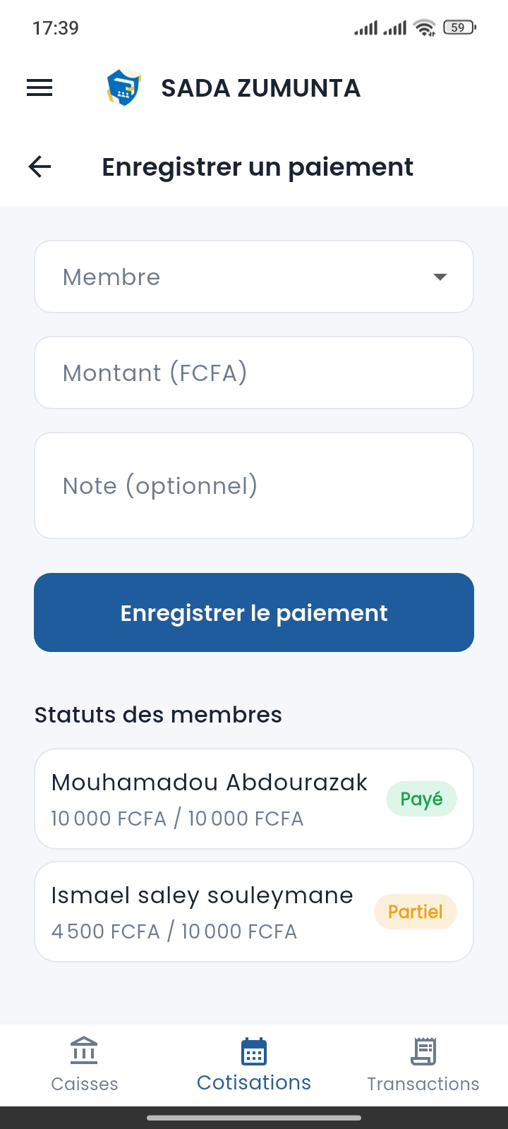 Capture mobile Kotiz 6